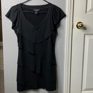 Black formal tunic